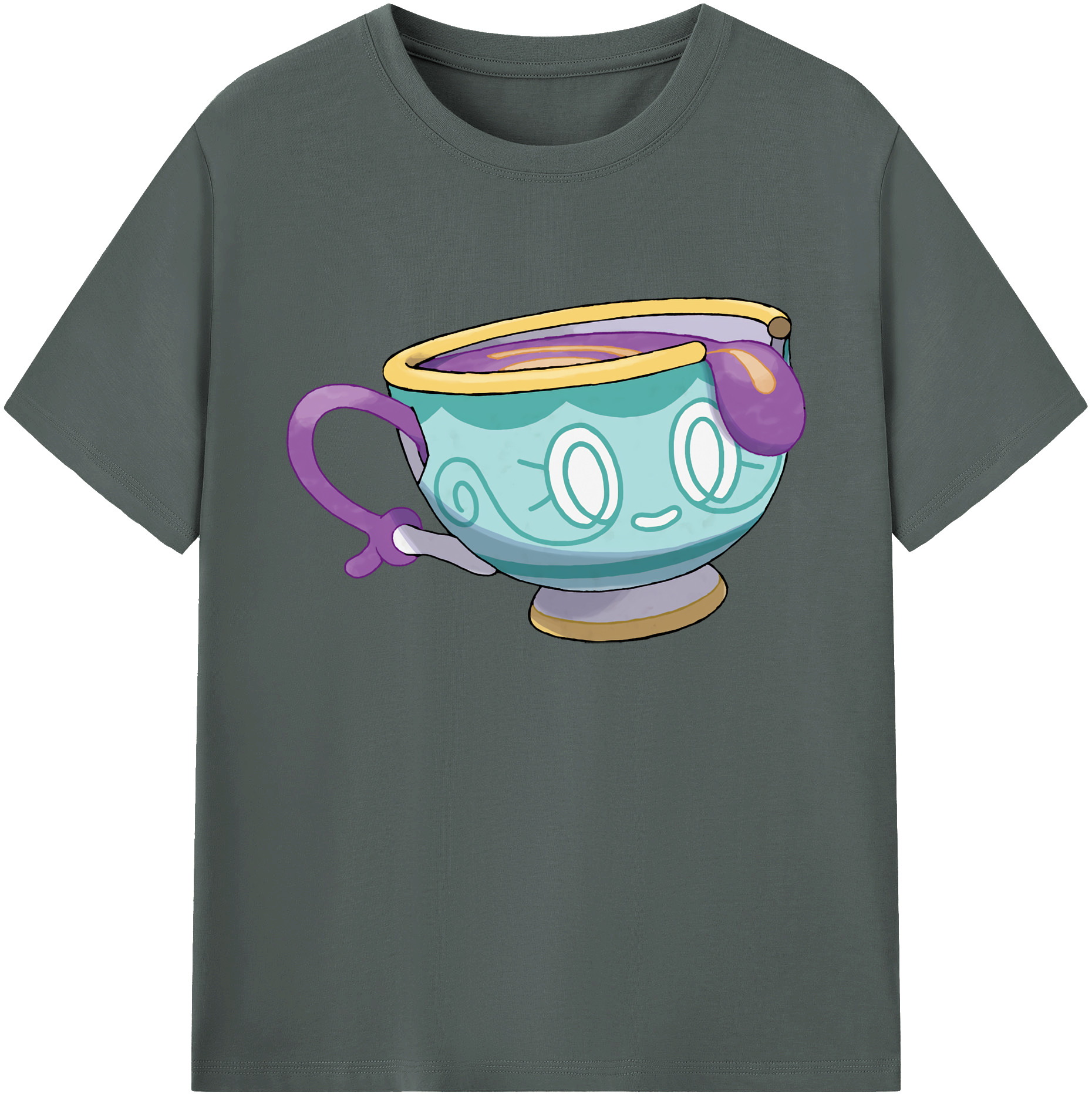 （画像用） ポケットモンスター Pokémon 綿100％ メンズ半袖Tシャツ｜肌触りやわらか＆通気性